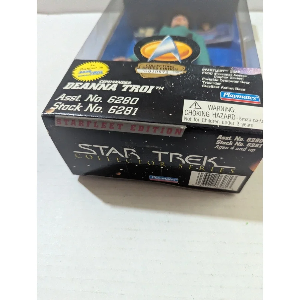 Star Trek Collector Series Commander Deanna Troi Action‎ Figure Playmates 6281